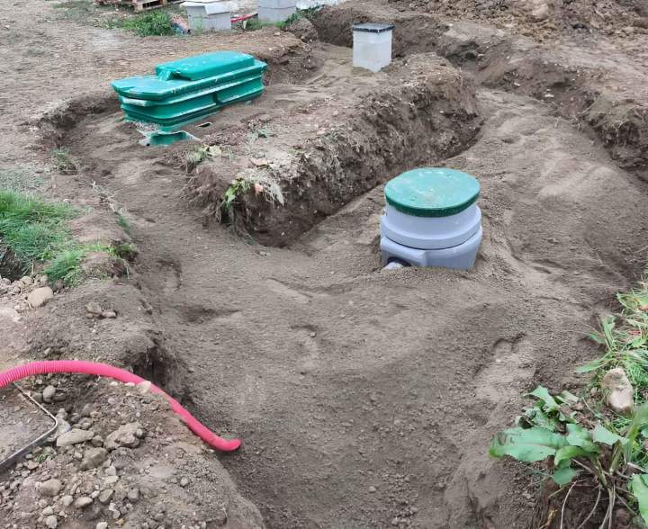 Pose de fosse septique La Tour-du-Pin