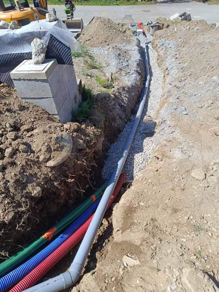 Réalisation de tranchées La Tour-du-Pin