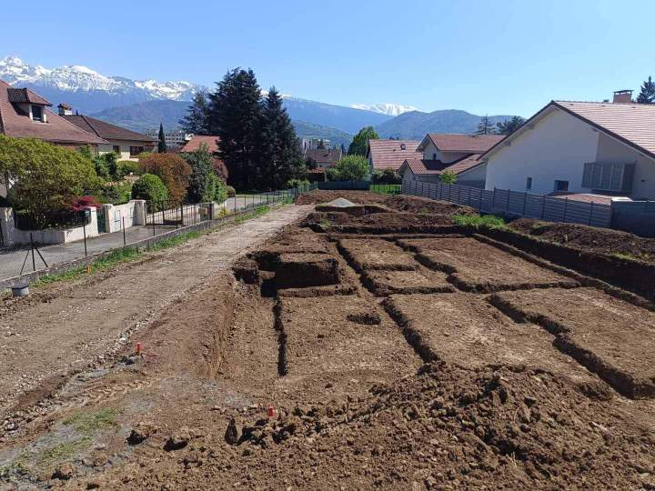 Travaux d’excavation La Tour-du-Pin