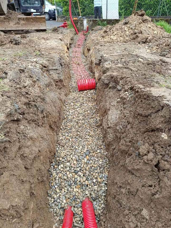 Travaux de viabilisation La Tour-du-Pin